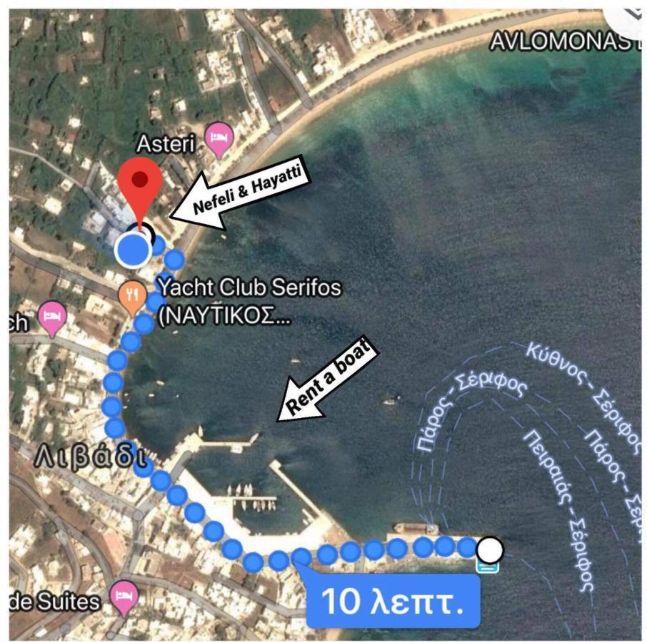 Nefeli Apartman Livádi Kültér fotó